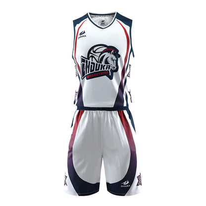 Custom Basketball Jersey with Personalized Logo Design