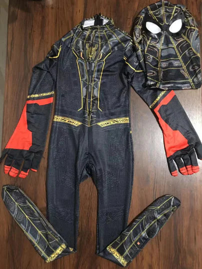 Kids Spider-Man Cosplay Costume for Halloween Party