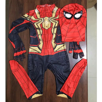 Kids Spider-Man Cosplay Costume for Halloween Party