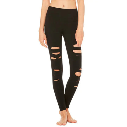 Hole Yoga Pants