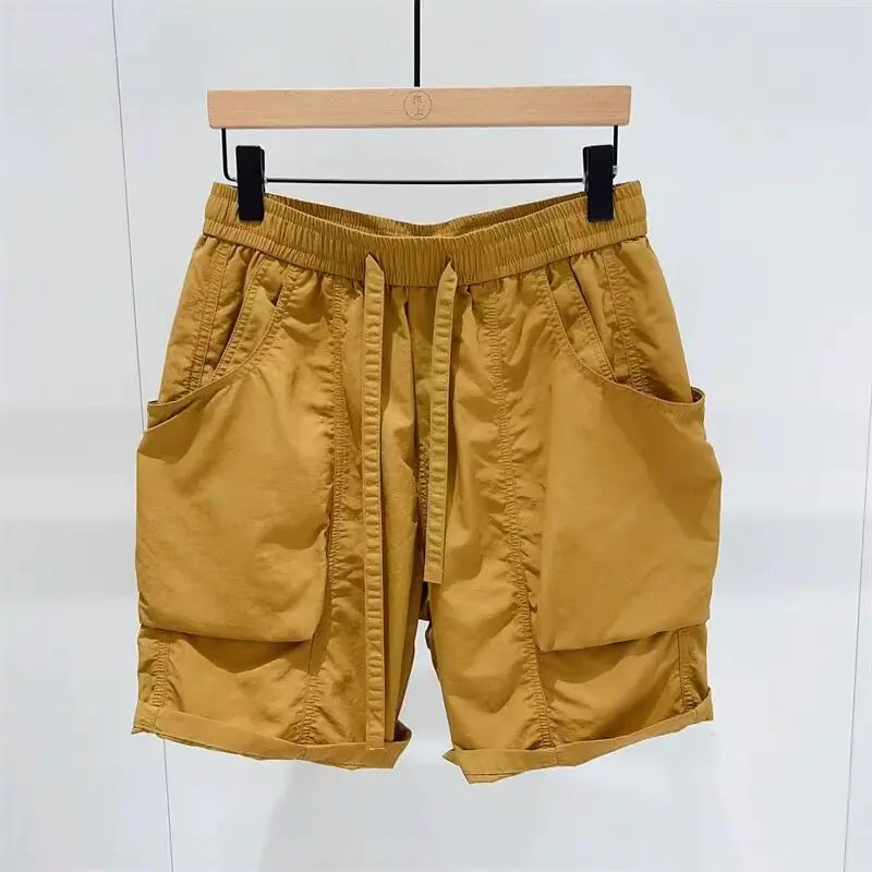Men's Quick-Dry Casual Shorts with Pockets