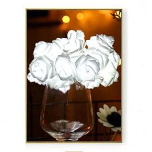 LED Rose Flower String Lights Décor