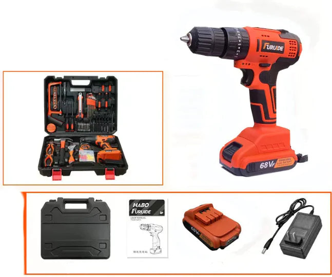 Multi-Function Impact Drill Set