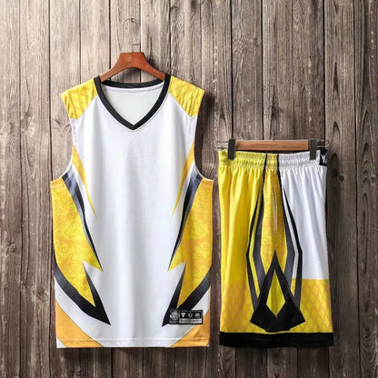 Custom Camouflage Basketball Jersey Training Outfit Set