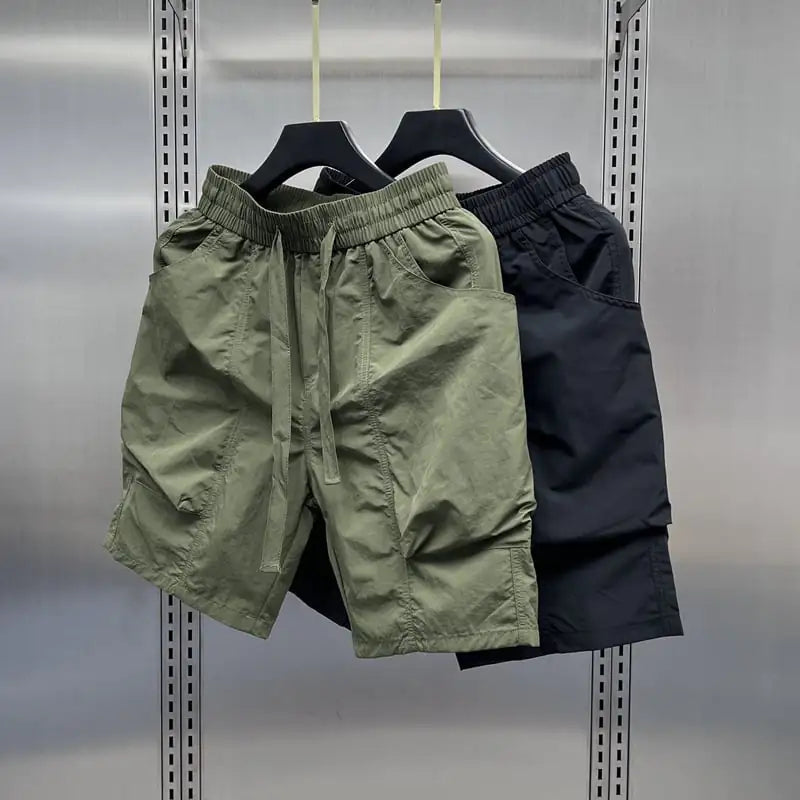 Men's Quick-Dry Casual Shorts with Pockets