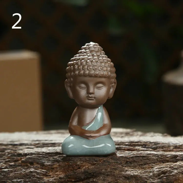 Ceramic Craft, Creative Ornament, Small Buddha