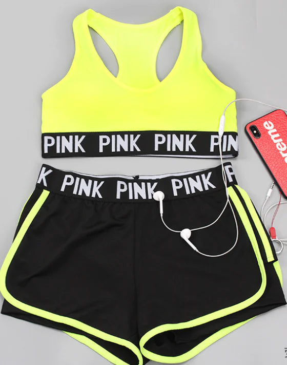 Sports and Yoga Two-Piece Set for Running