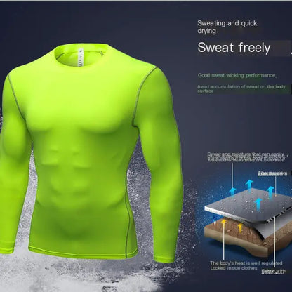 Recommended Men's Compression Long Sleeve Workout Top