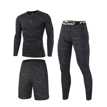 Men's Pro Sports Gym Outfit - Running & Training Set