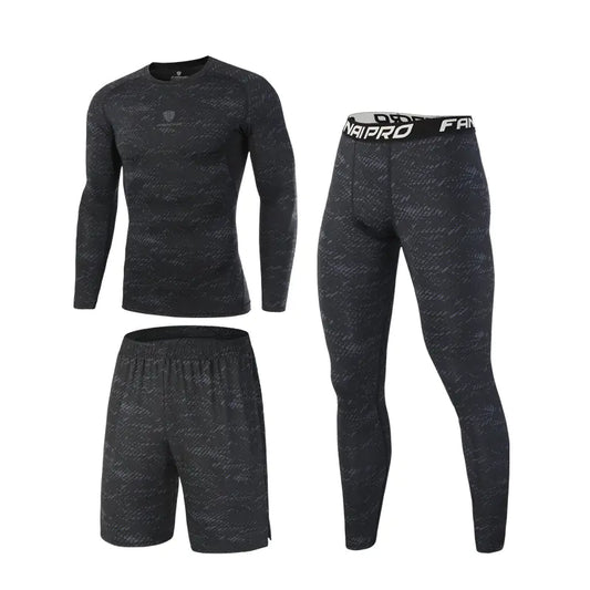 Men's Pro Sports Gym Outfit - Running & Training Set