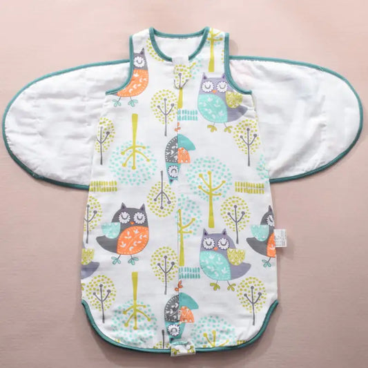 Infant Swaddle Sleeping Bag with Baby Wings Design