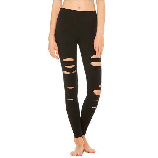 Hole Yoga Pants