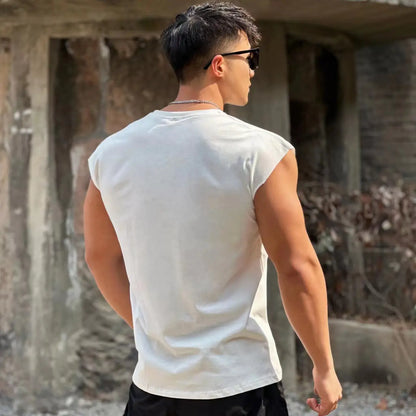 Men's Sleeveless Athletic Workout Casual Top