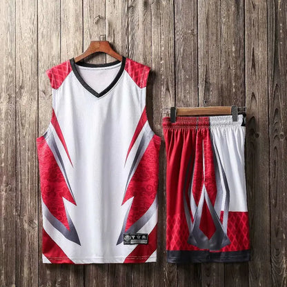 Custom Camouflage Basketball Jersey Training Outfit Set