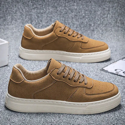 2020 Fall Winter New Men’s Lace-up Suede Sneakers