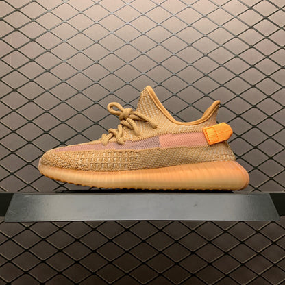 Yeezy 350 V2 Black and White Star Sneakers