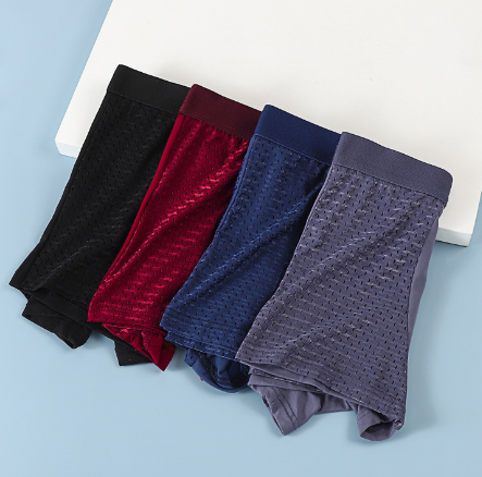 Bamboo Fiber Boxer Shorts for Men