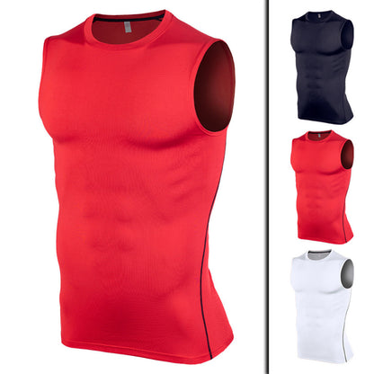 Men's Compression Workout Tank Top for Running and Gym
