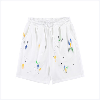 Casual Oil Painting Graffiti Sports Shorts for All