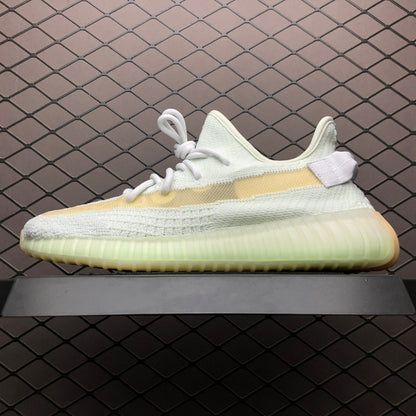 Yeezy 350 V2 Black and White Star Sneakers