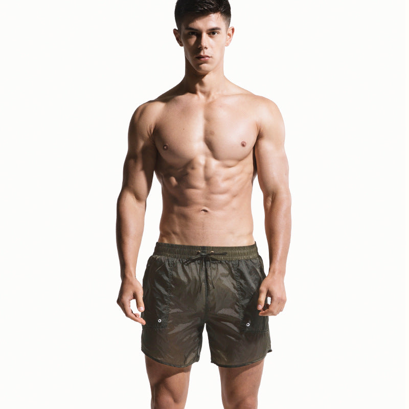 Men's Quick-Dry Beach Shorts - Summer Casual 3-Point