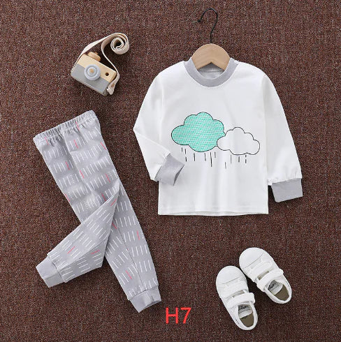Children's Cotton Pajama Set for Boys and Girls