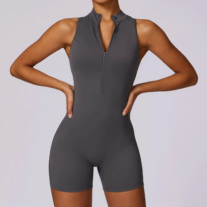 Women's Sports Back-Shaping Yoga Jumpsuit