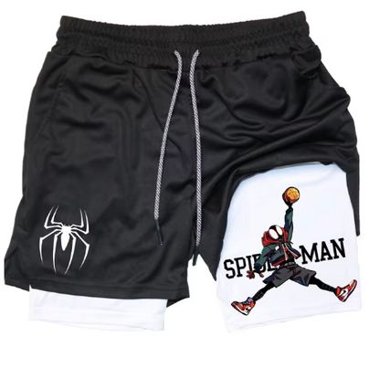 Marvel Spider-Man & Venom Men's Gym Shorts