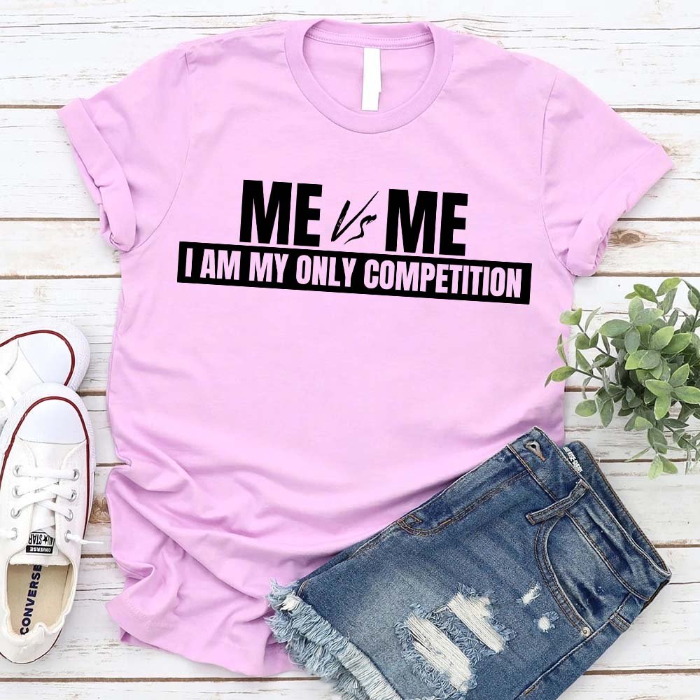 Me vs Me Unisex T-Shirt – Motivational Self-Discipline Tee