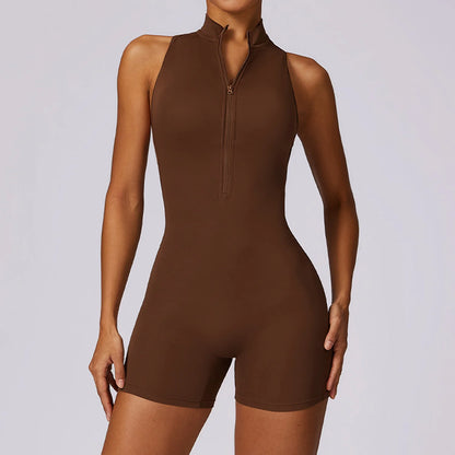 Women's Sports Back-Shaping Yoga Jumpsuit