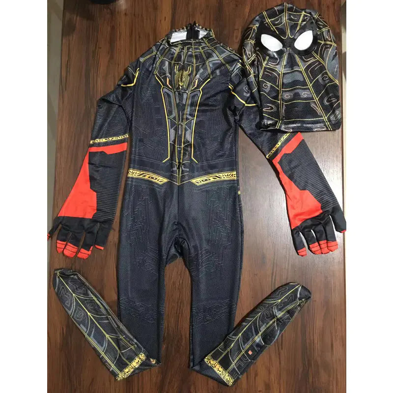 Kids Spider-Man Cosplay Costume for Halloween Party