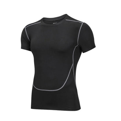 2021 Men's Fitted Sports T-Shirt for Gym and Running