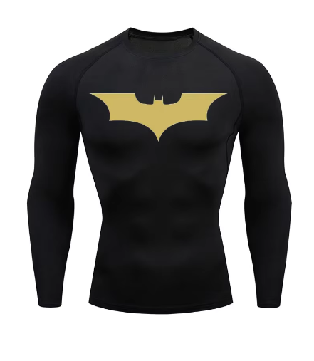 Men's Long Sleeve Sun Protection Compression Shirt