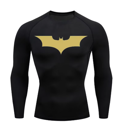 Men's Long Sleeve Sun Protection Compression Shirt