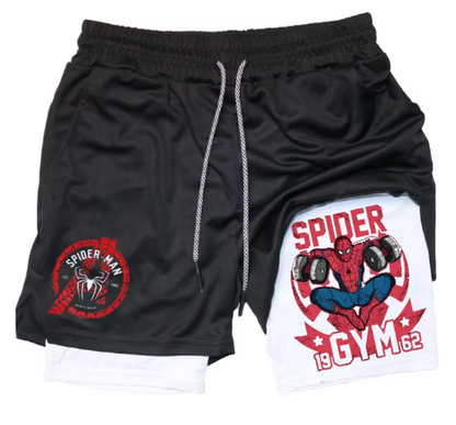 Marvel Spider-Man & Venom Men's Gym Shorts