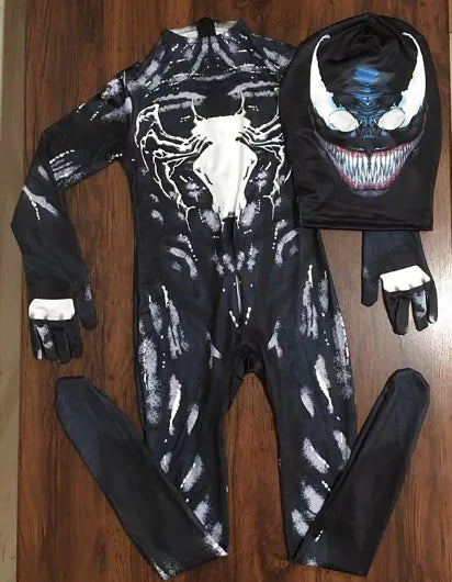 Kids Spider-Man Cosplay Costume for Halloween Party