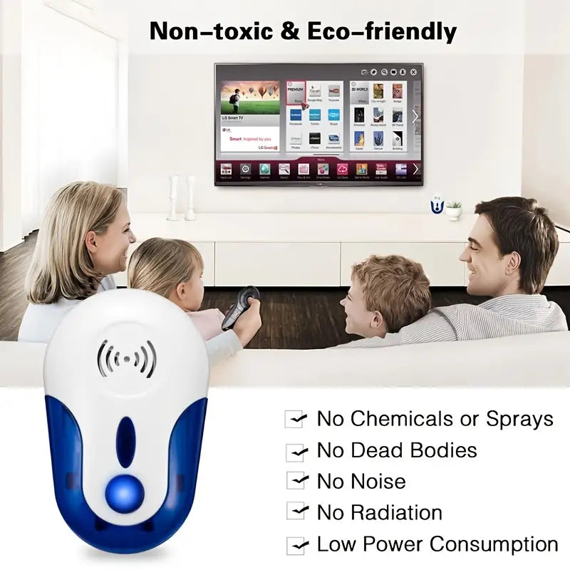 Electric Pest Repellent - Keeps Mosquitoes and Rats Away