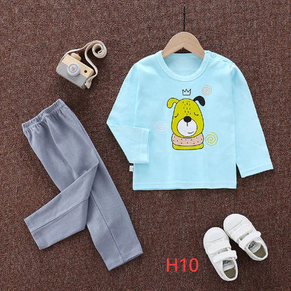 Children's Cotton Pajama Set for Boys and Girls
