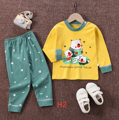 Children's Cotton Pajama Set for Boys and Girls