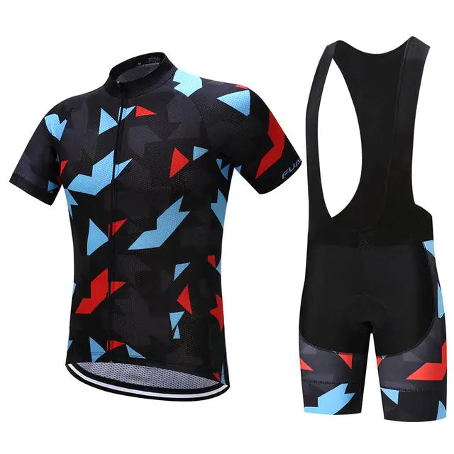 Men's Summer Mountain Bike Cycling Outfit Set