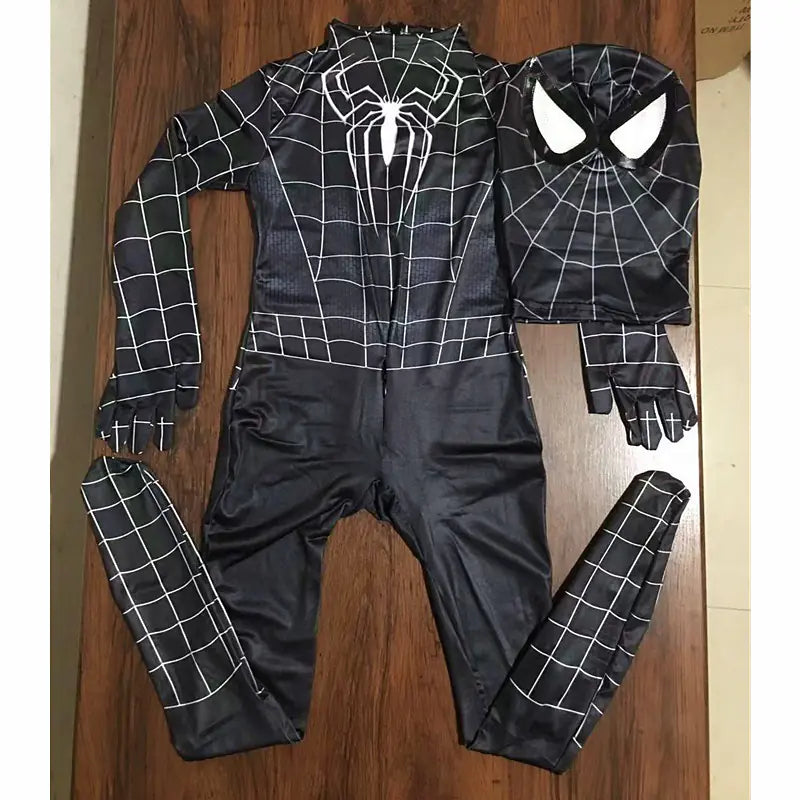 Kids Spider-Man Cosplay Costume for Halloween Party