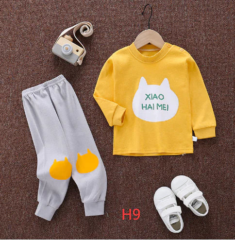 Children's Cotton Pajama Set for Boys and Girls