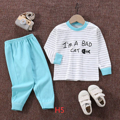 Children's Cotton Pajama Set for Boys and Girls