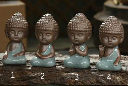 Ceramic Craft, Creative Ornament, Small Buddha