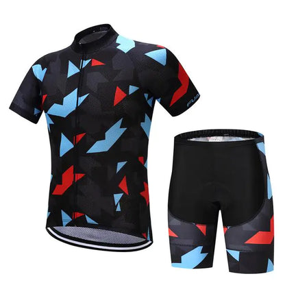Men's Summer Mountain Bike Cycling Outfit Set