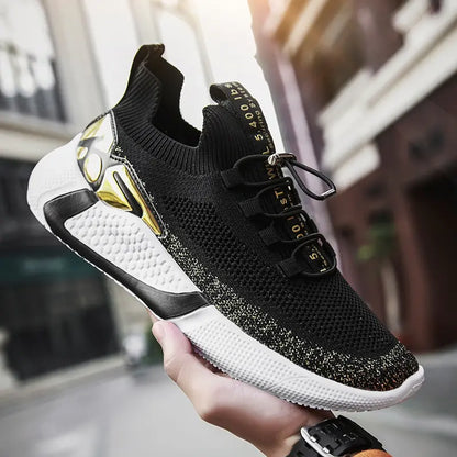 Men's Spring Casual Sneakers, Breathable Dad Shoes