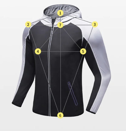 Men's Sports Fitness Two-Piece Set for Running