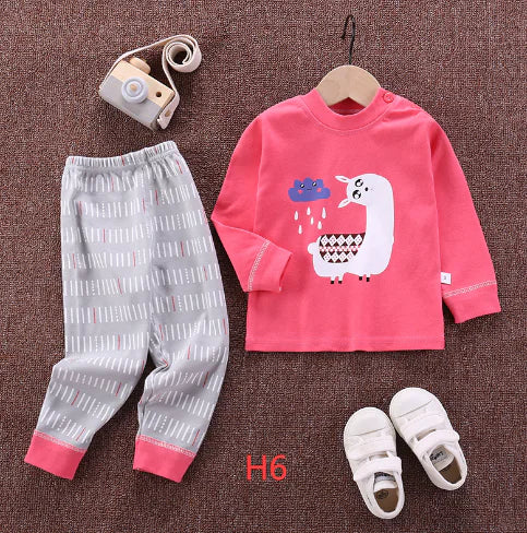 Children's Cotton Pajama Set for Boys and Girls