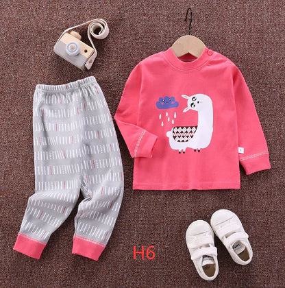 Children's Cotton Pajama Set for Boys and Girls