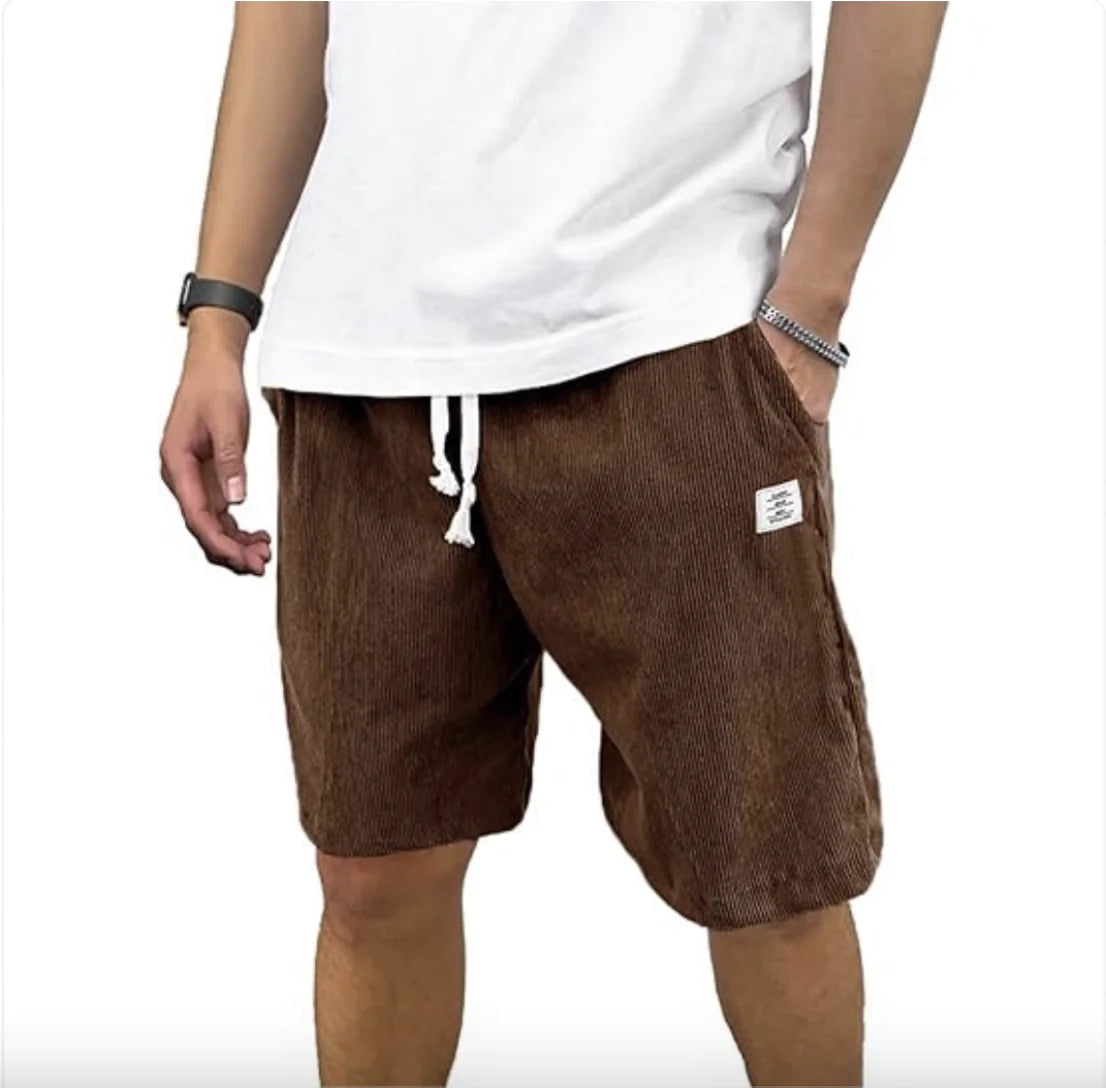 Men’s Corduroy Sports Shorts